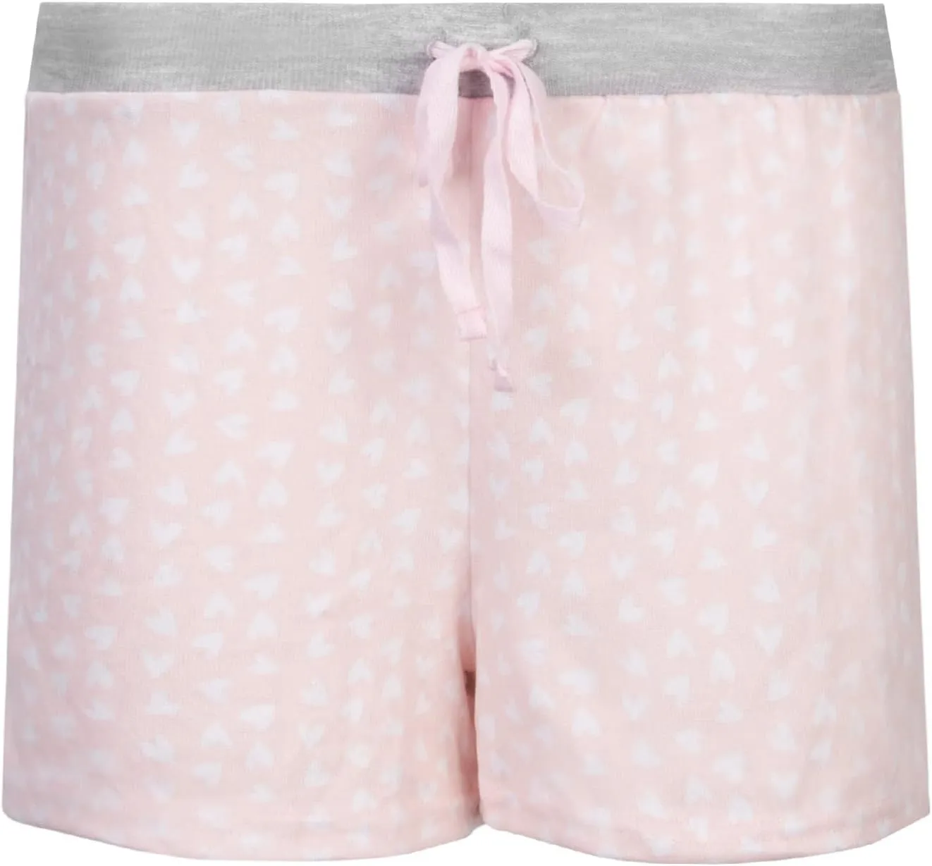 4 Piece: Short Sleeve Top with Shorts Sleep Set - Soft and Cozy Loungewear Pajamas