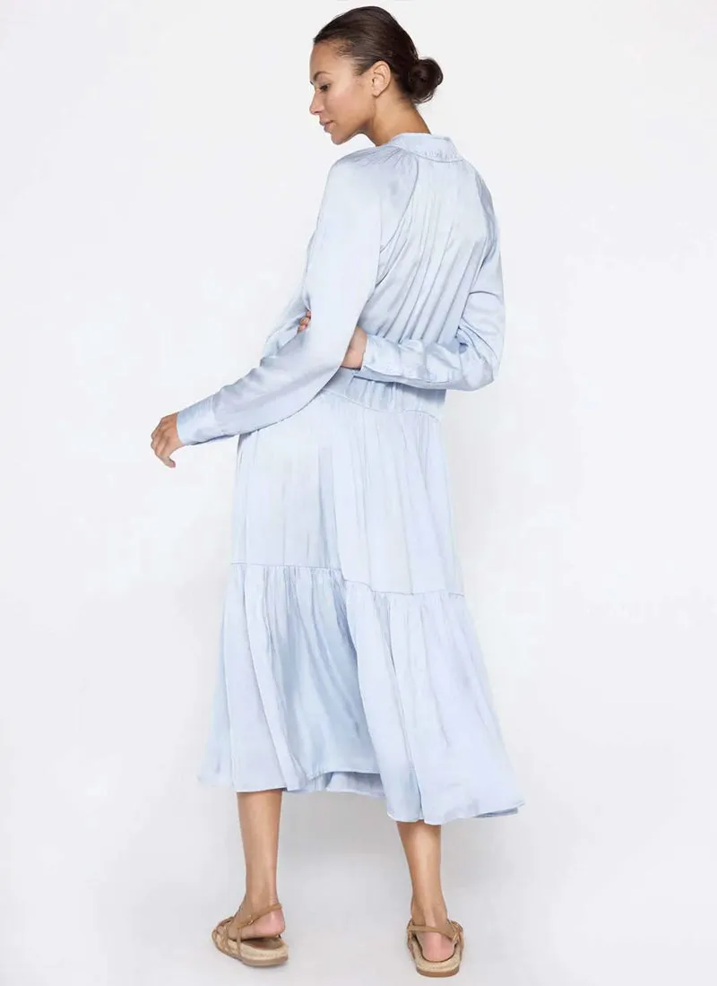 Alana Pleated Midi Dress