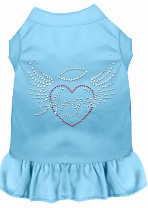 Angel Heart Rhinestone Dress Baby Blue Sm