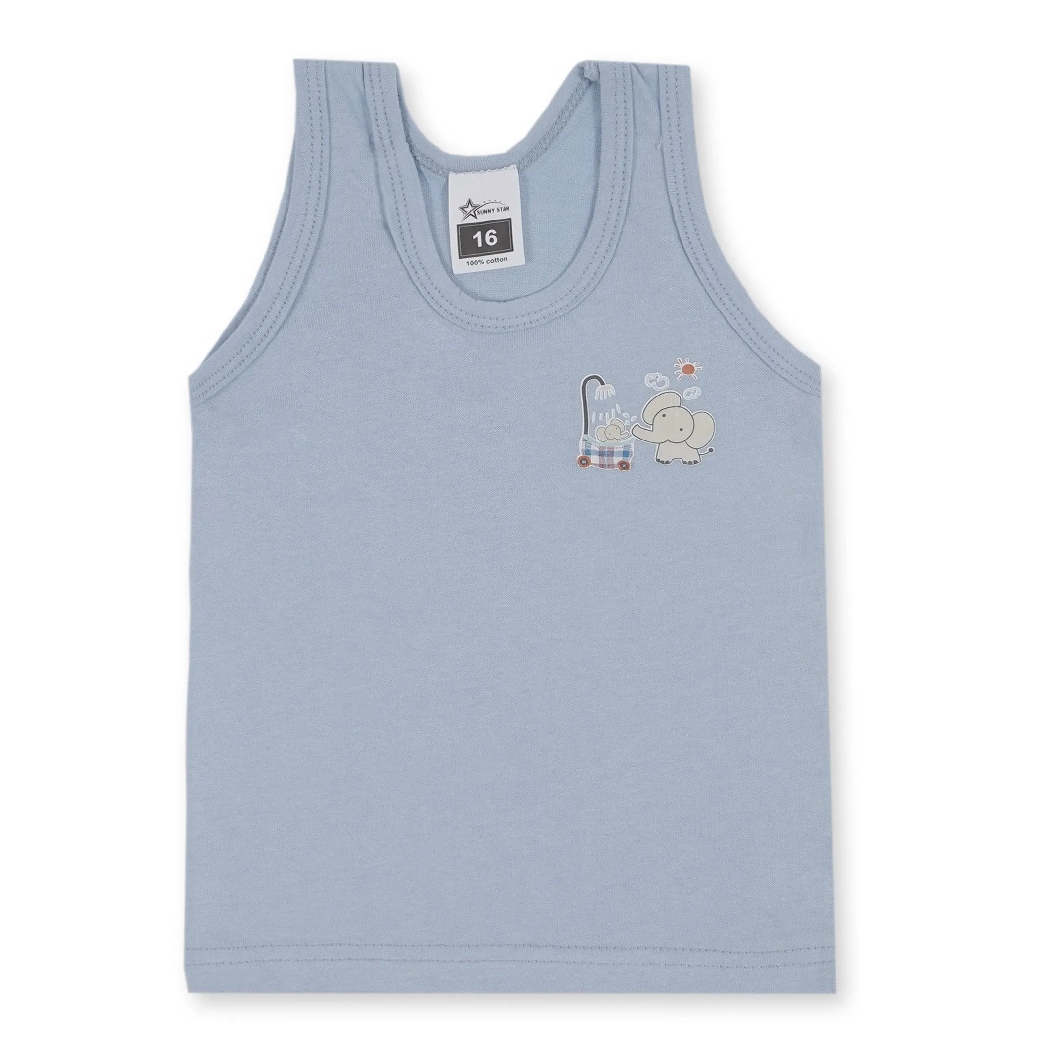 Baby Sandos Pack Of 2 Stripes Light Blue - Sunshine