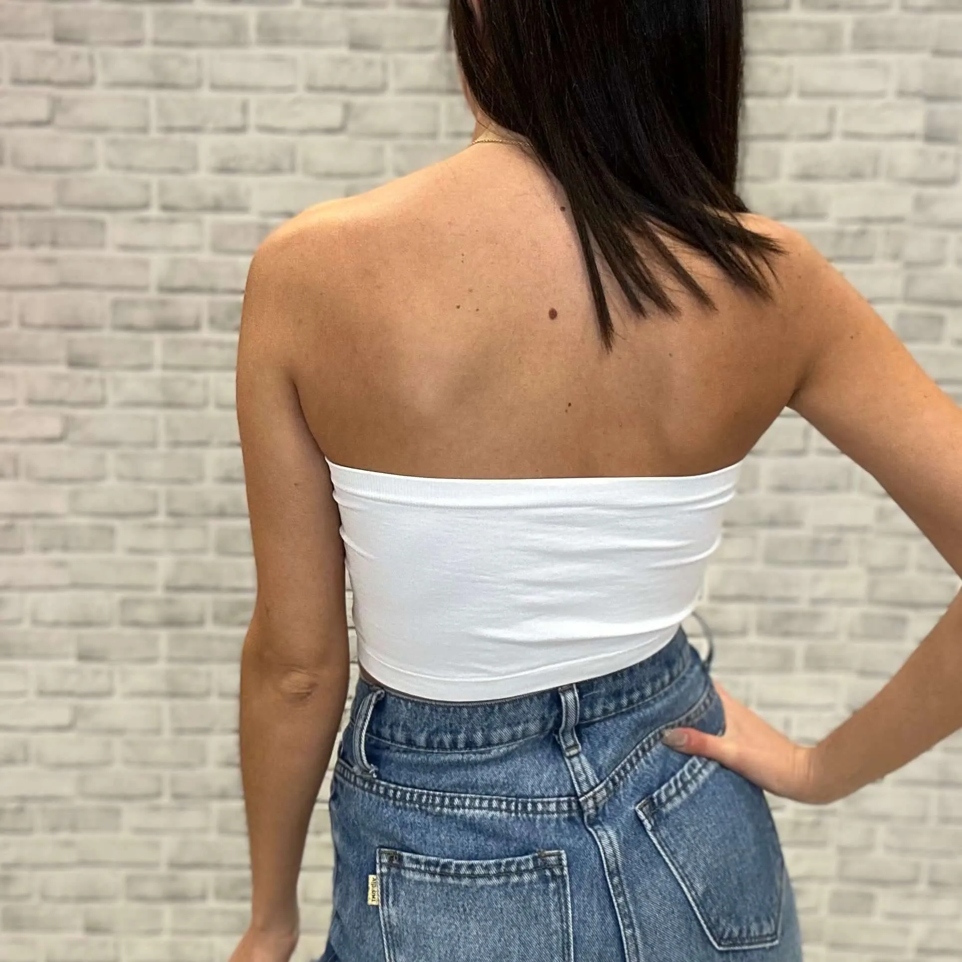 Bandeau Top White