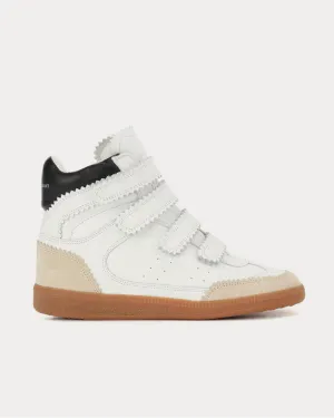 Bilsy leather White High Top Sneakers