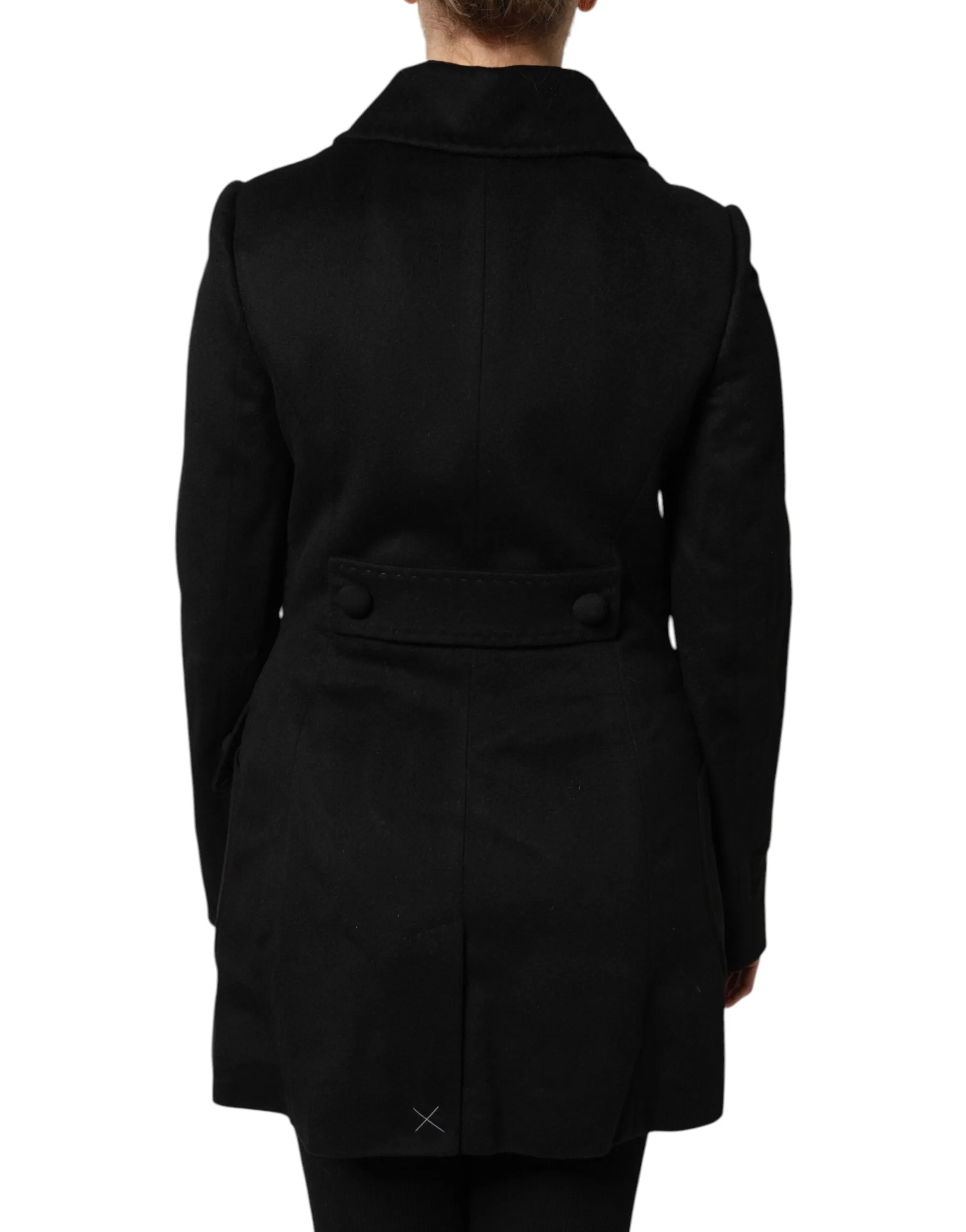 Black Wool Sartoria Italiano Blazer Jacket