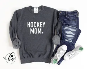 Blonde Ambition Hockey Mom Cozy Crew Neck Sweater