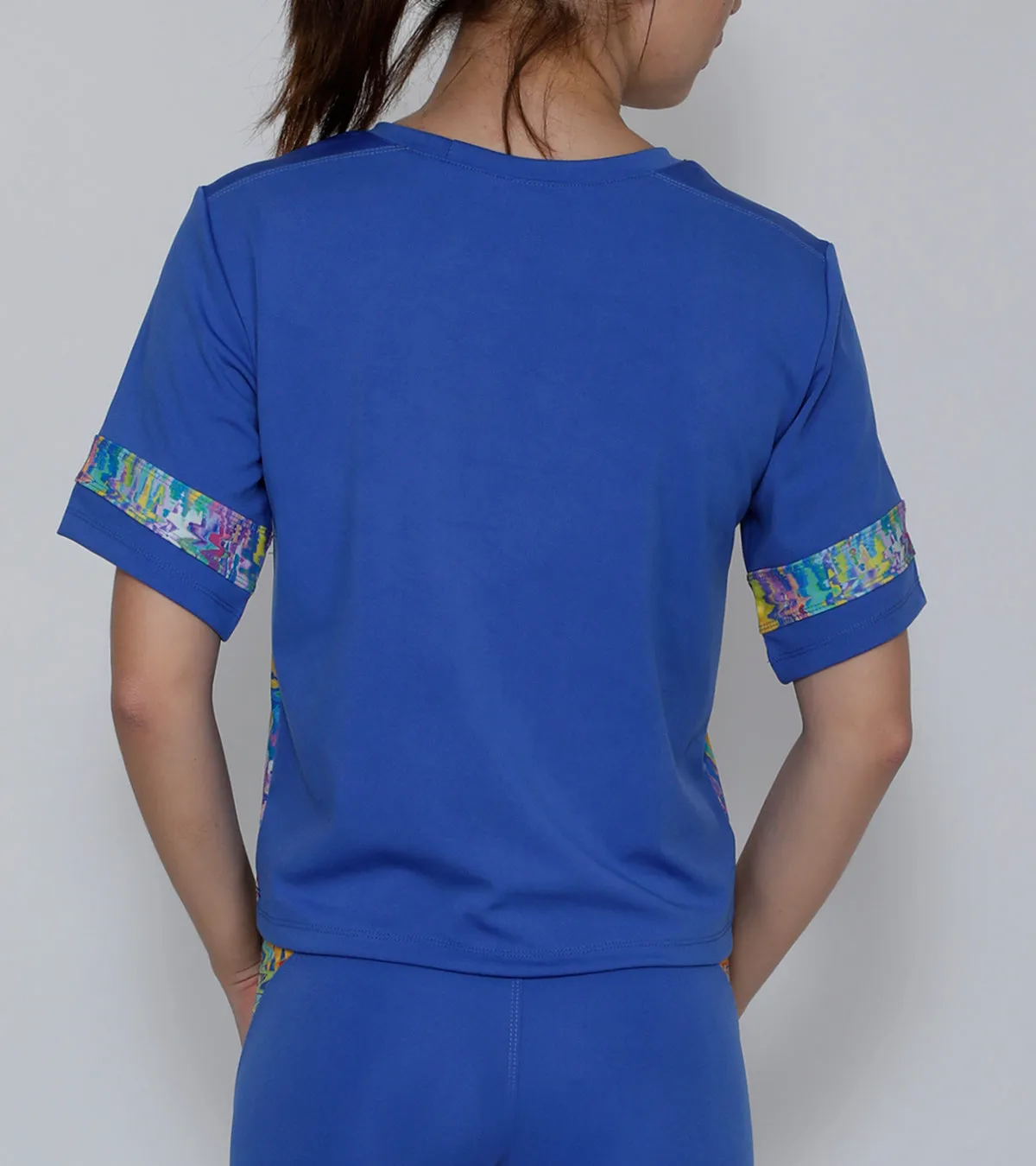 Blue Mirage Crop Top