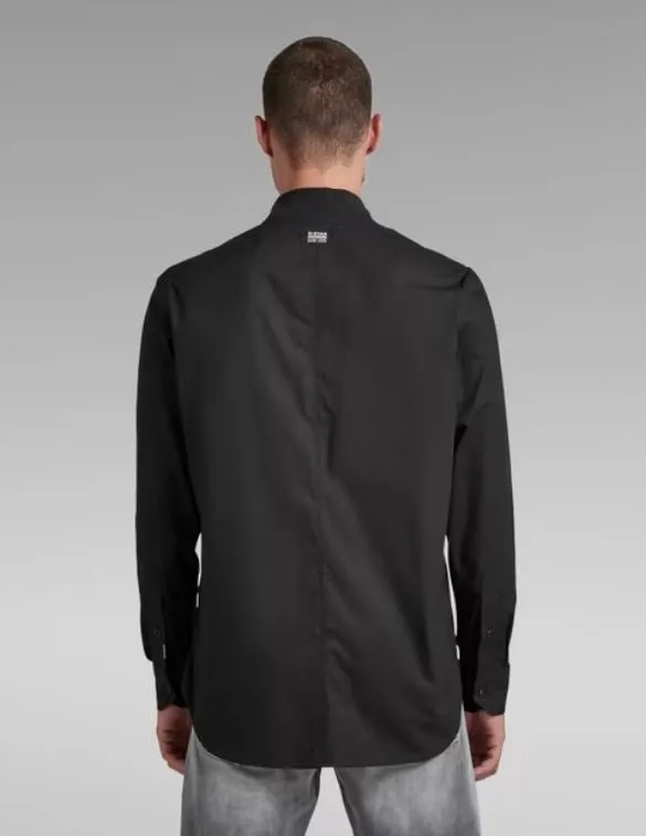 Bomber Collar Regular Shirt L/S