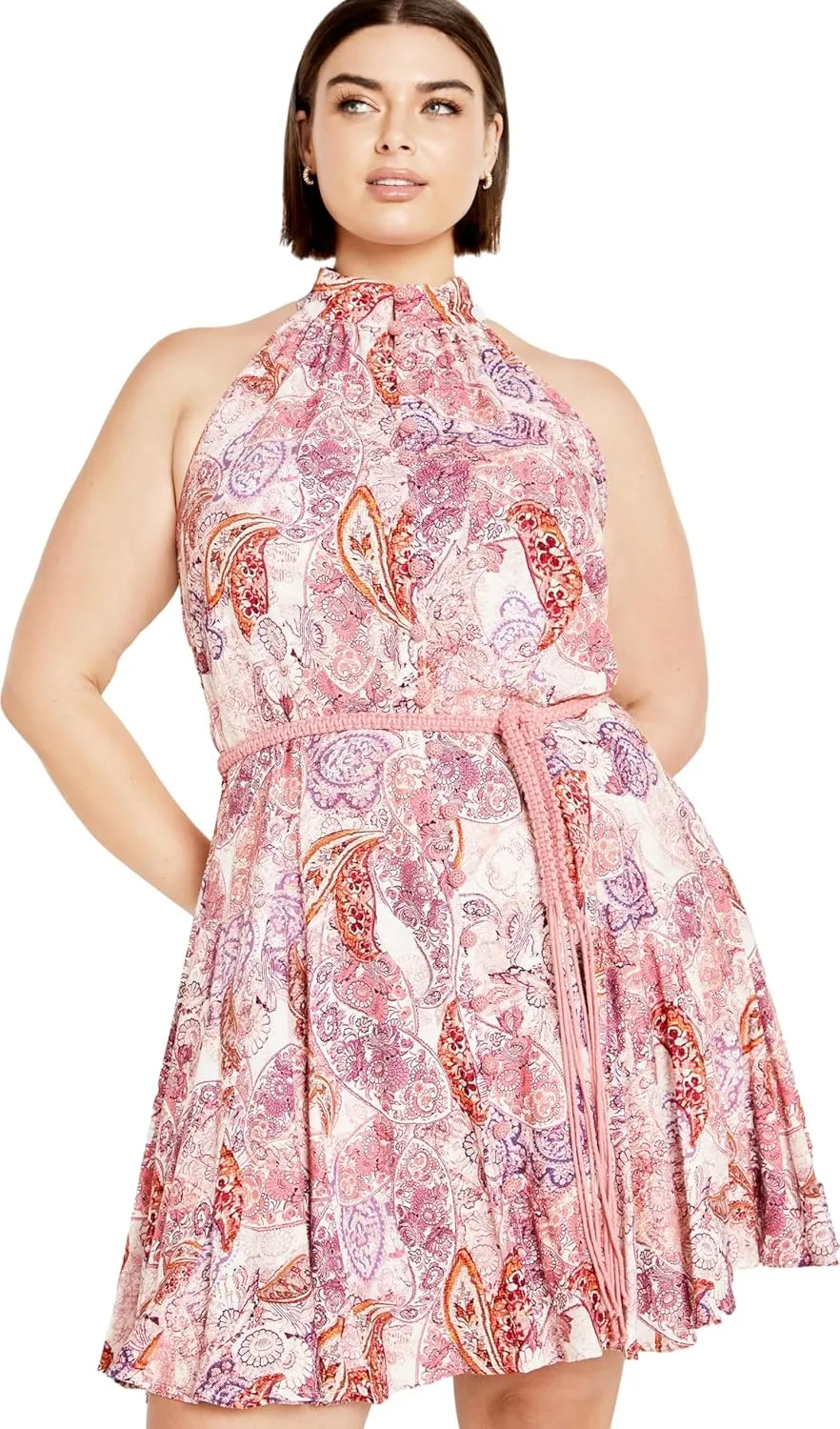 City Chic Plus Size Dress, Blushing Beauty Dress