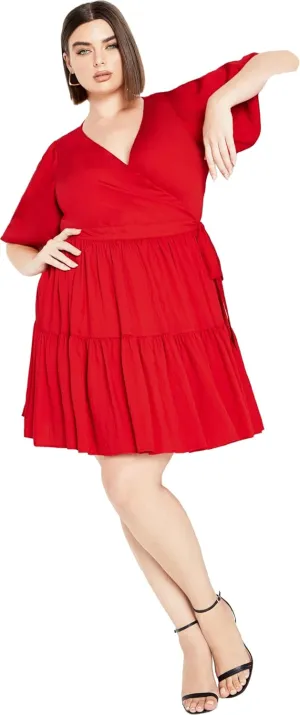 City Chic Women's Citychic Plus Size Dress Nikola