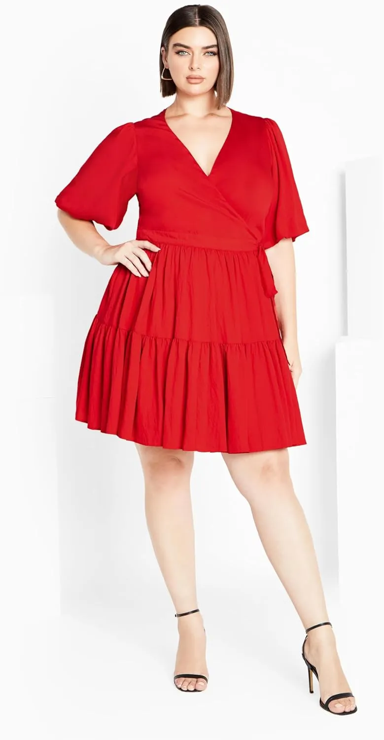 City Chic Women's Citychic Plus Size Dress Nikola