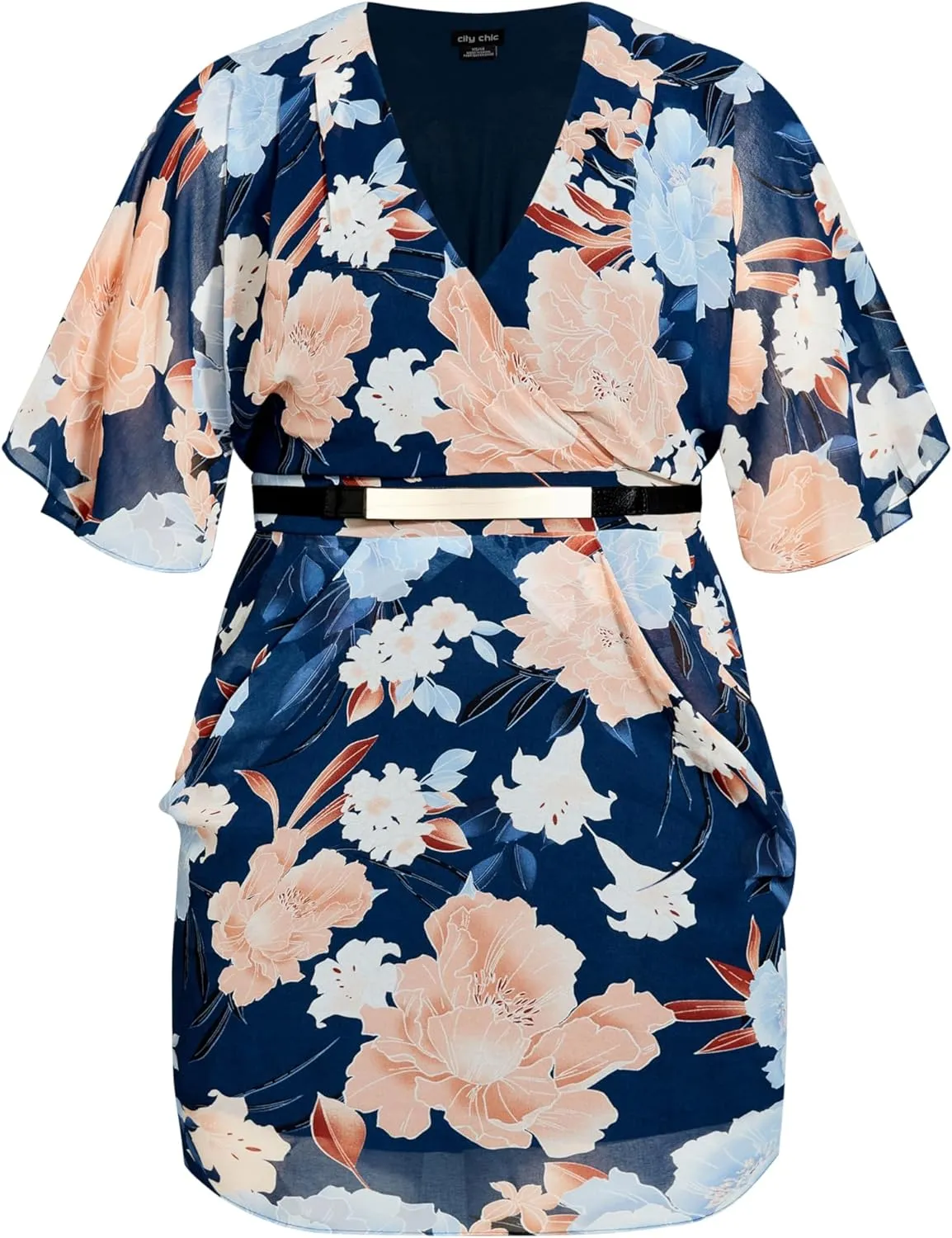 City Chic Women's Heather Dress