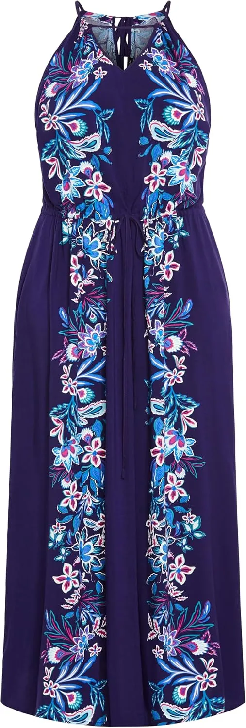 City Chic Women's Plus Size Dress - Island Girl