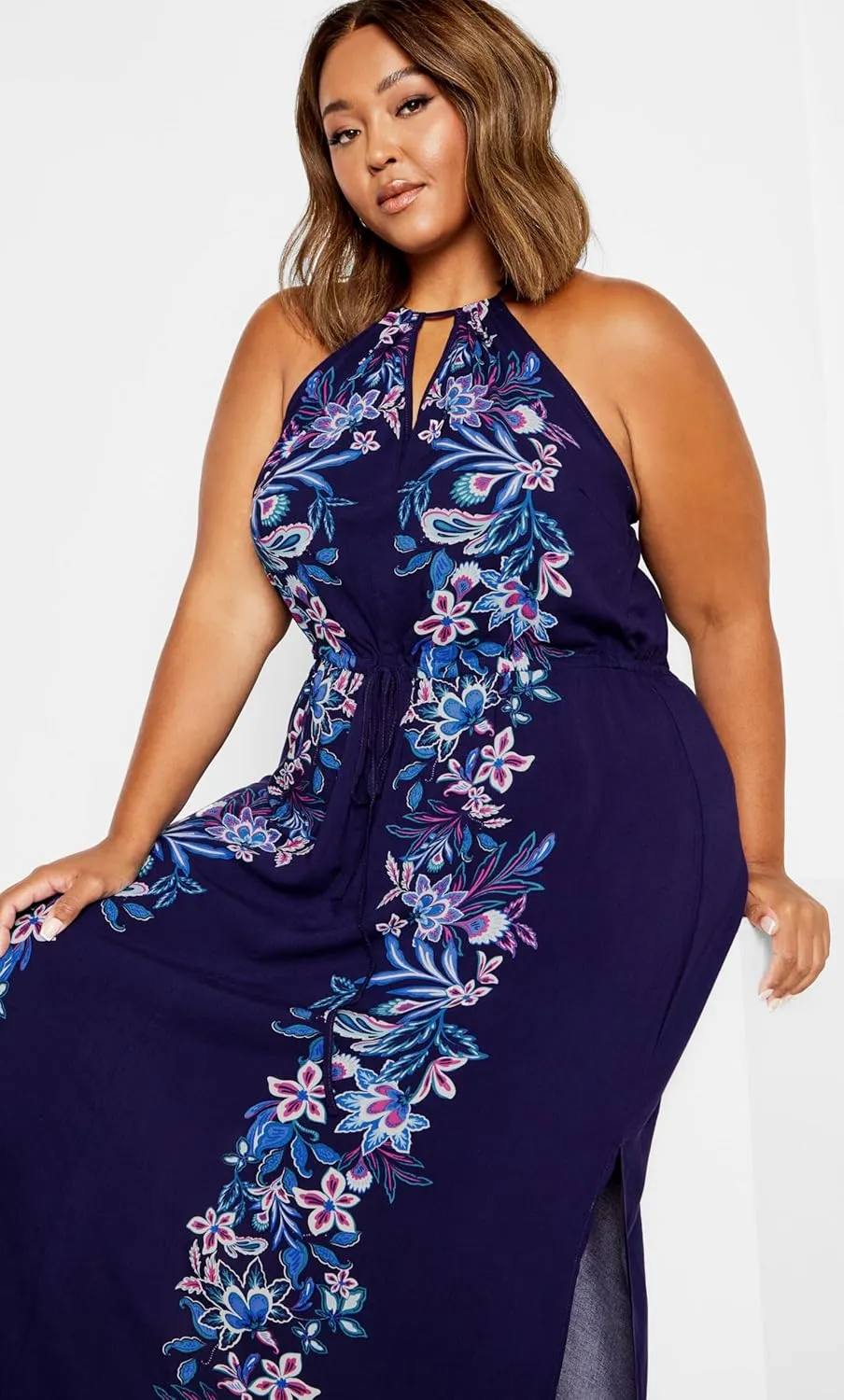 City Chic Women's Plus Size Dress - Island Girl