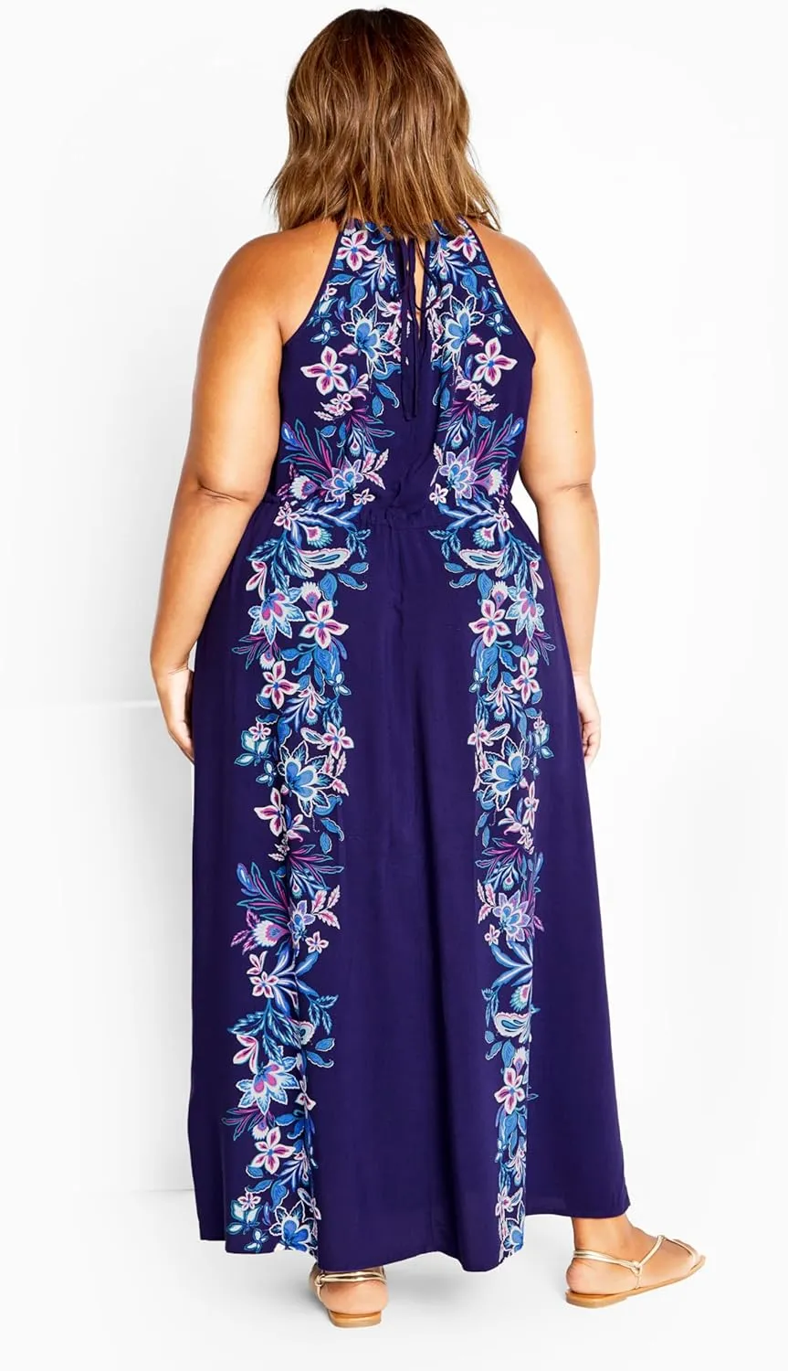 City Chic Women's Plus Size Dress - Island Girl