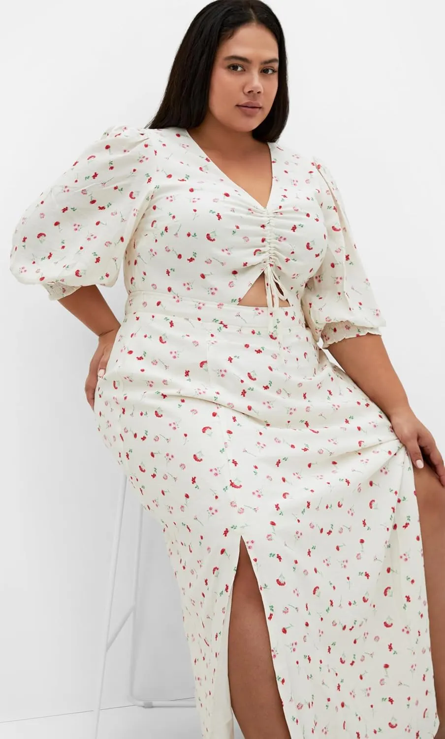 City Chic Women's Plus Size Maxi Dress - Jolene Print