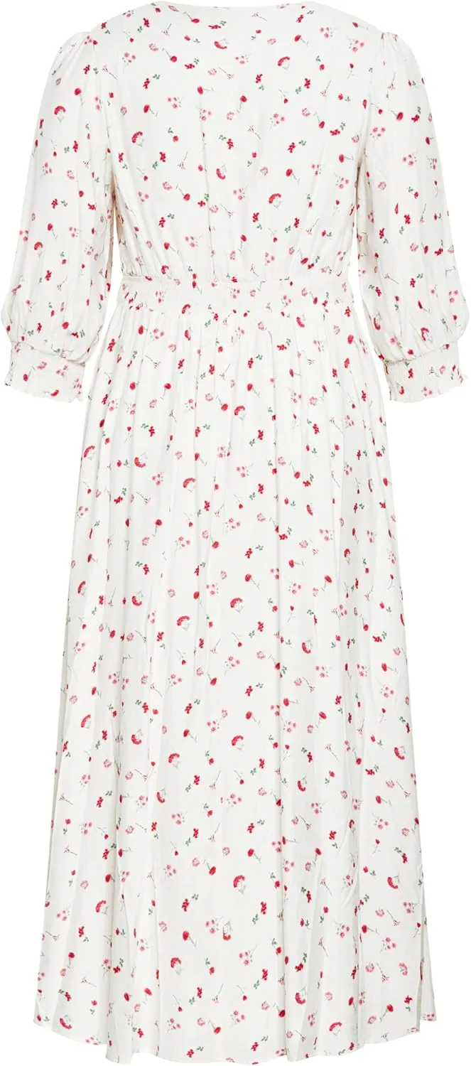 City Chic Women's Plus Size Maxi Dress - Jolene Print