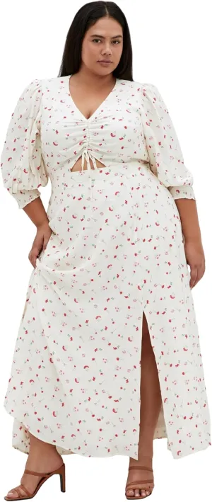 City Chic Women's Plus Size Maxi Dress - Jolene Print