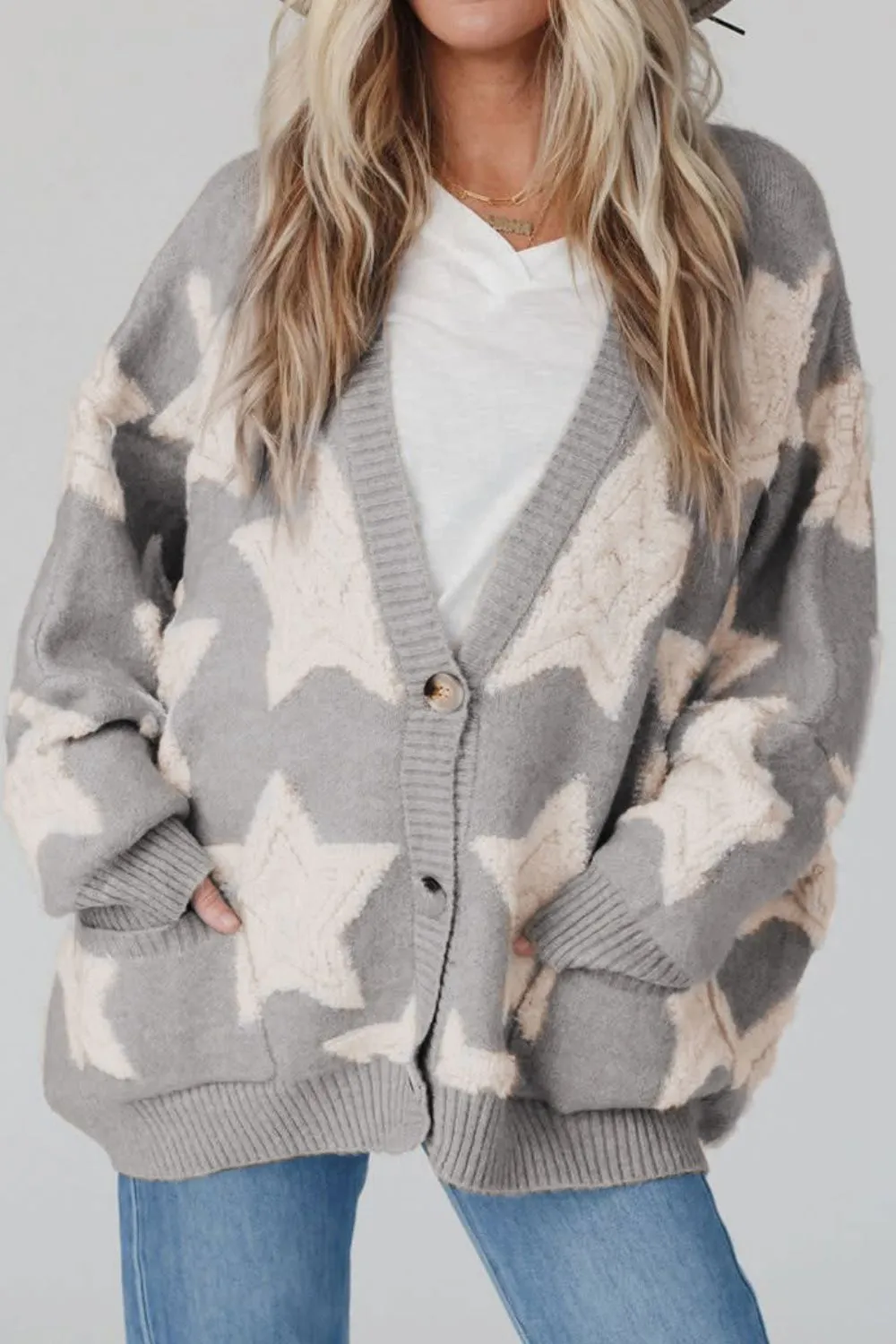 Cozy Star Cardigan