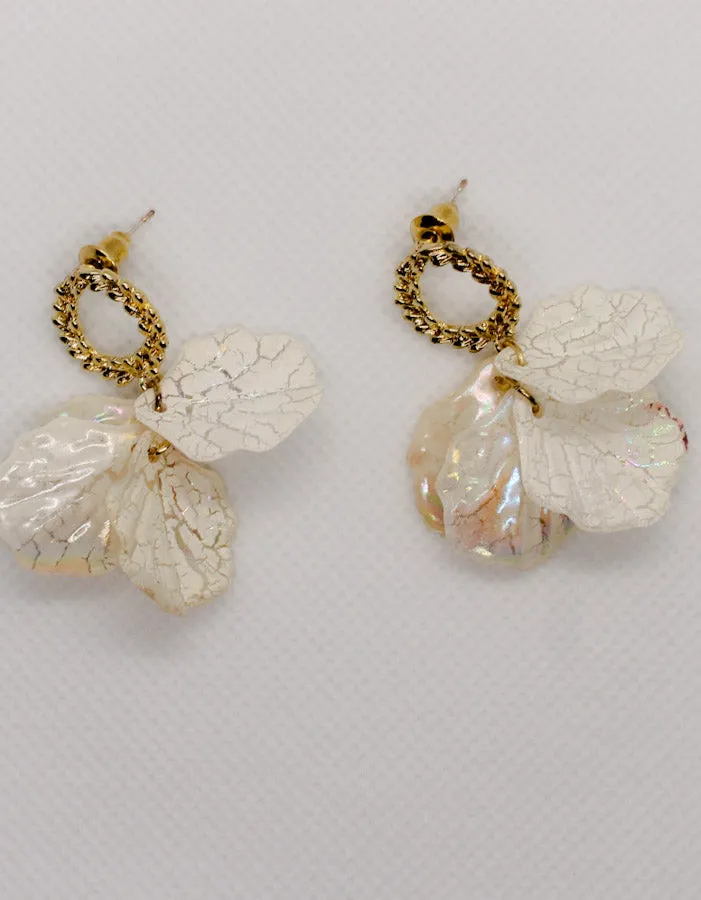 Deep Leaf Drop Earrings | Zebaish Wigs & Extensions