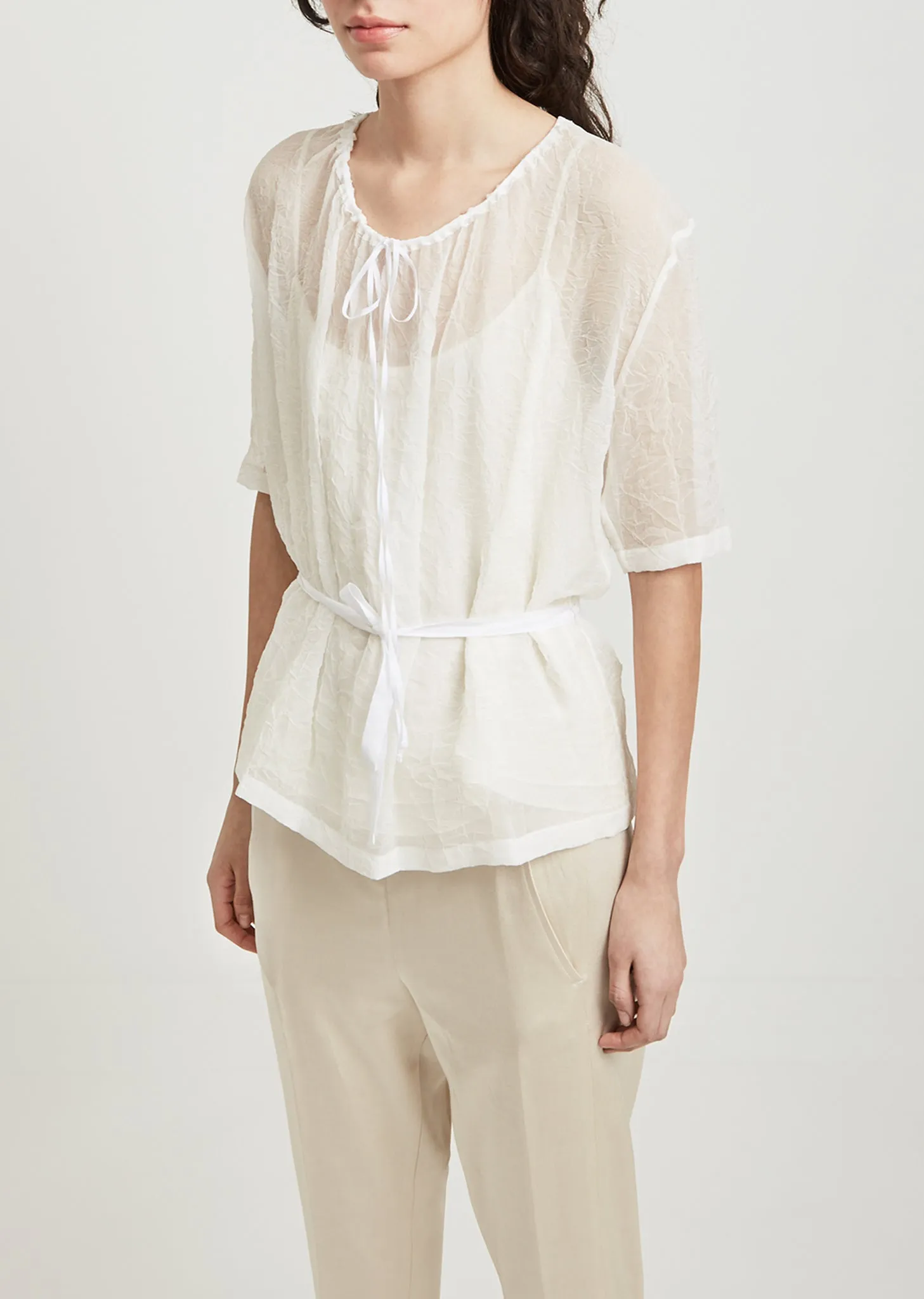 Dusk Crinkle Top