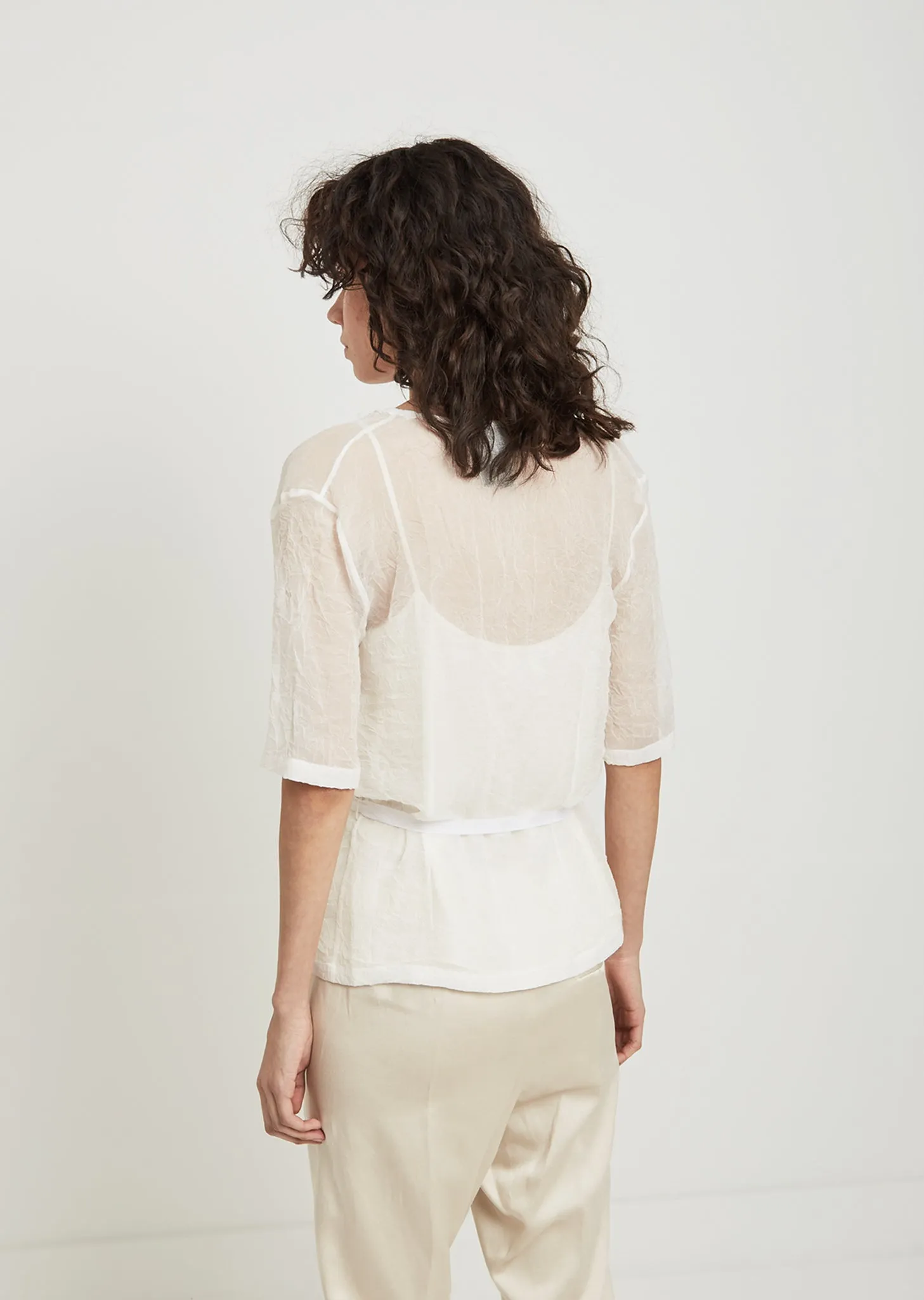 Dusk Crinkle Top