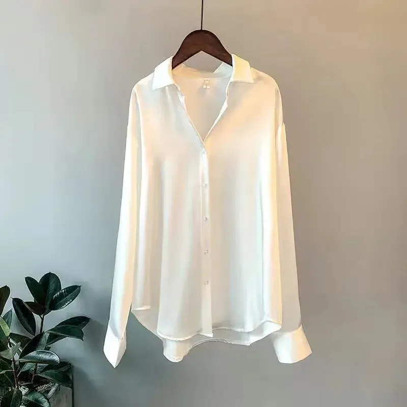 Elegant Satin Blouse