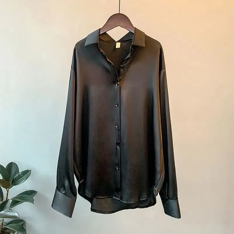 Elegant Satin Blouse