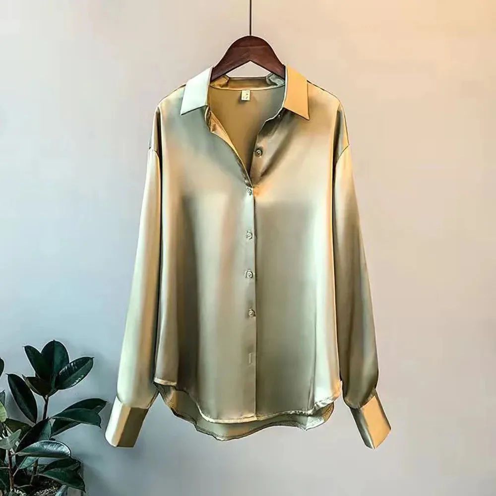 Elegant Satin Blouse