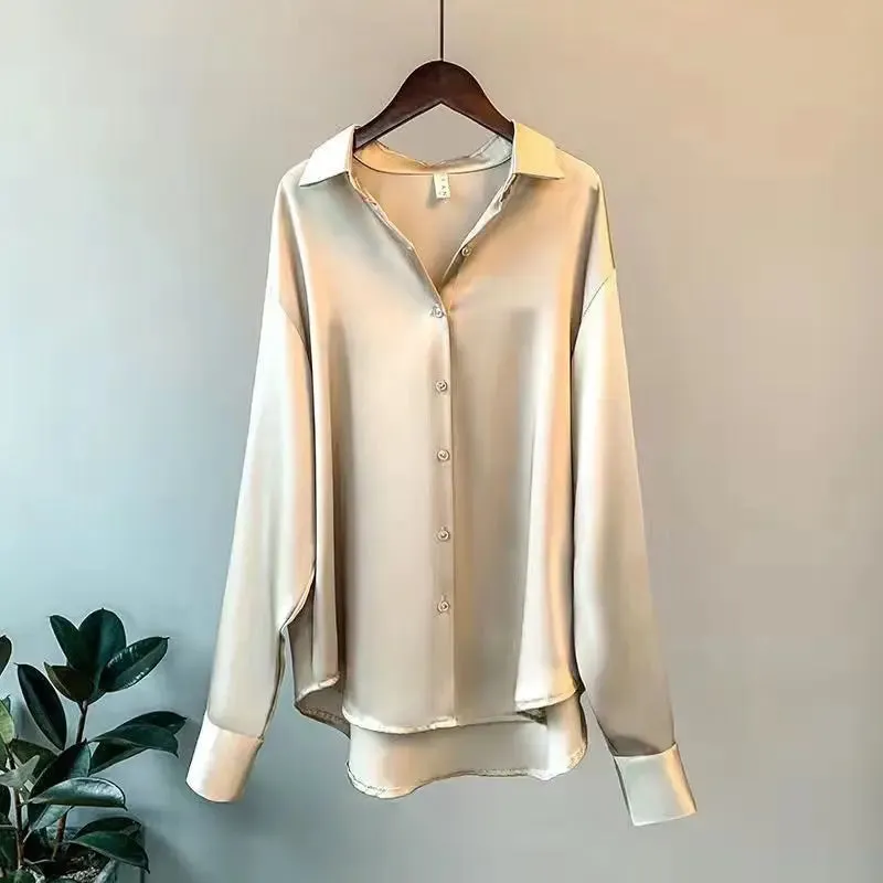 Elegant Satin Blouse