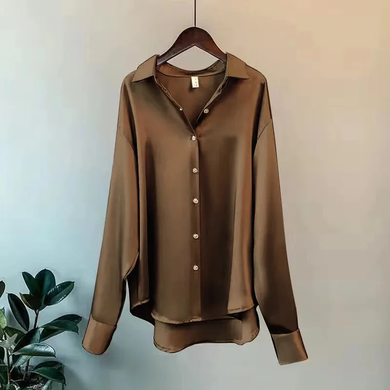 Elegant Satin Blouse
