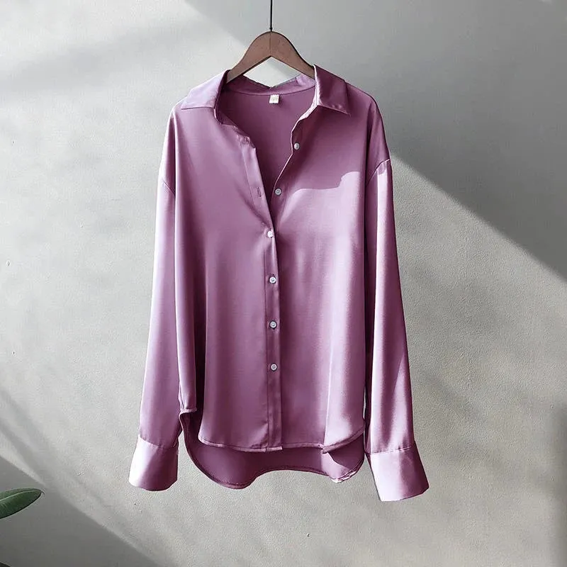 Elegant Satin Blouse