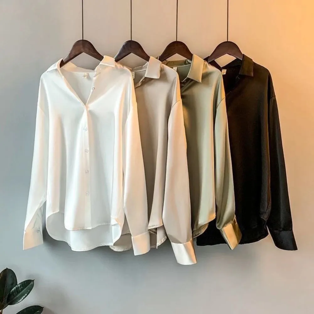 Elegant Satin Blouse