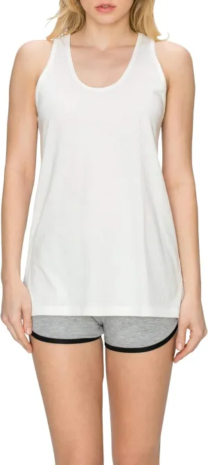 EttelLut - Women's Loose Fit Flowy Tank Tops - Ideal for Workout, Yoga, Running, Working Out at The Gym and Lounging Around