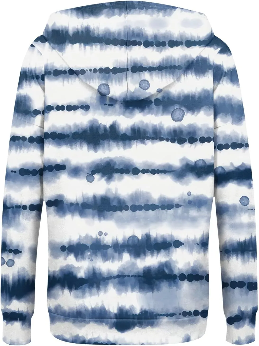 Fall Clothes For Women 2024 Zip Up Long Sleeve Hooded Sweatshirts With Pocket Drawstring Gradient Hoodies