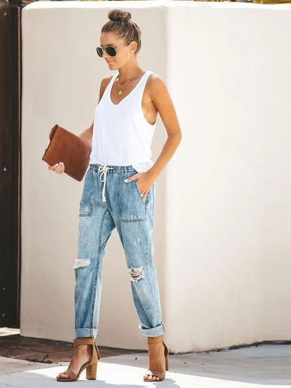 Fashionable Lady Jeans