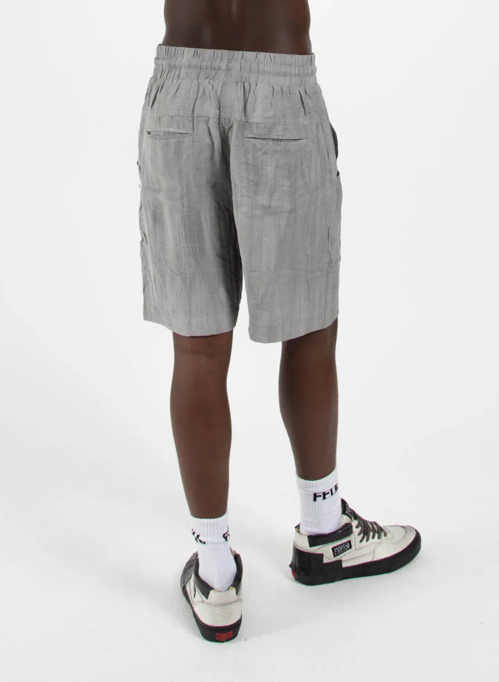 FEDERATION LINEN TRACK SHORT