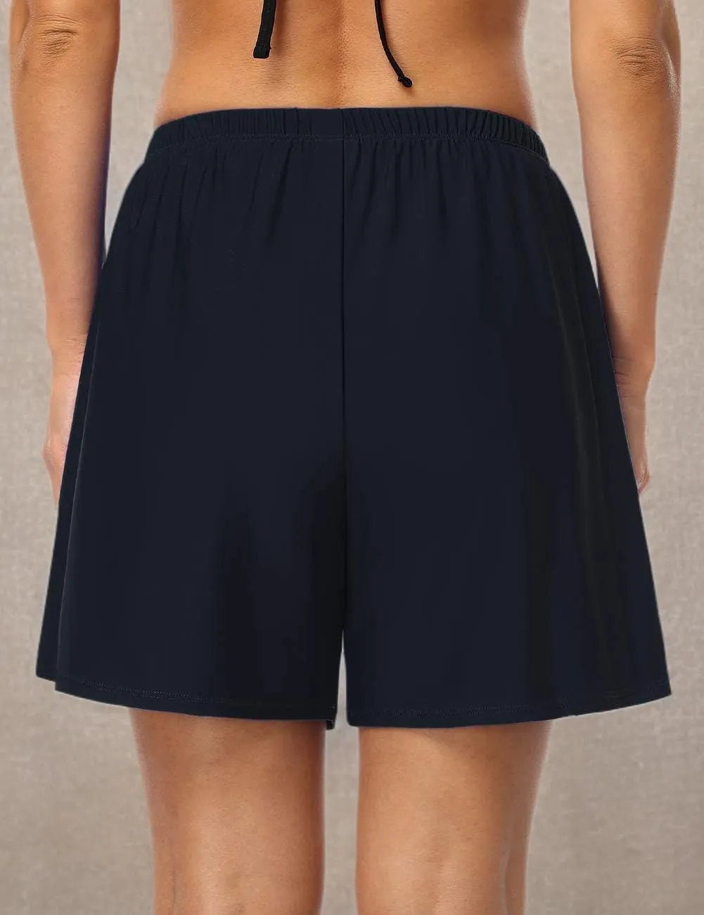 Firpearl Women's Swim Board Shorts UPF 50  Sport Boyleg Swim Trunk Swimsuit Bottoms