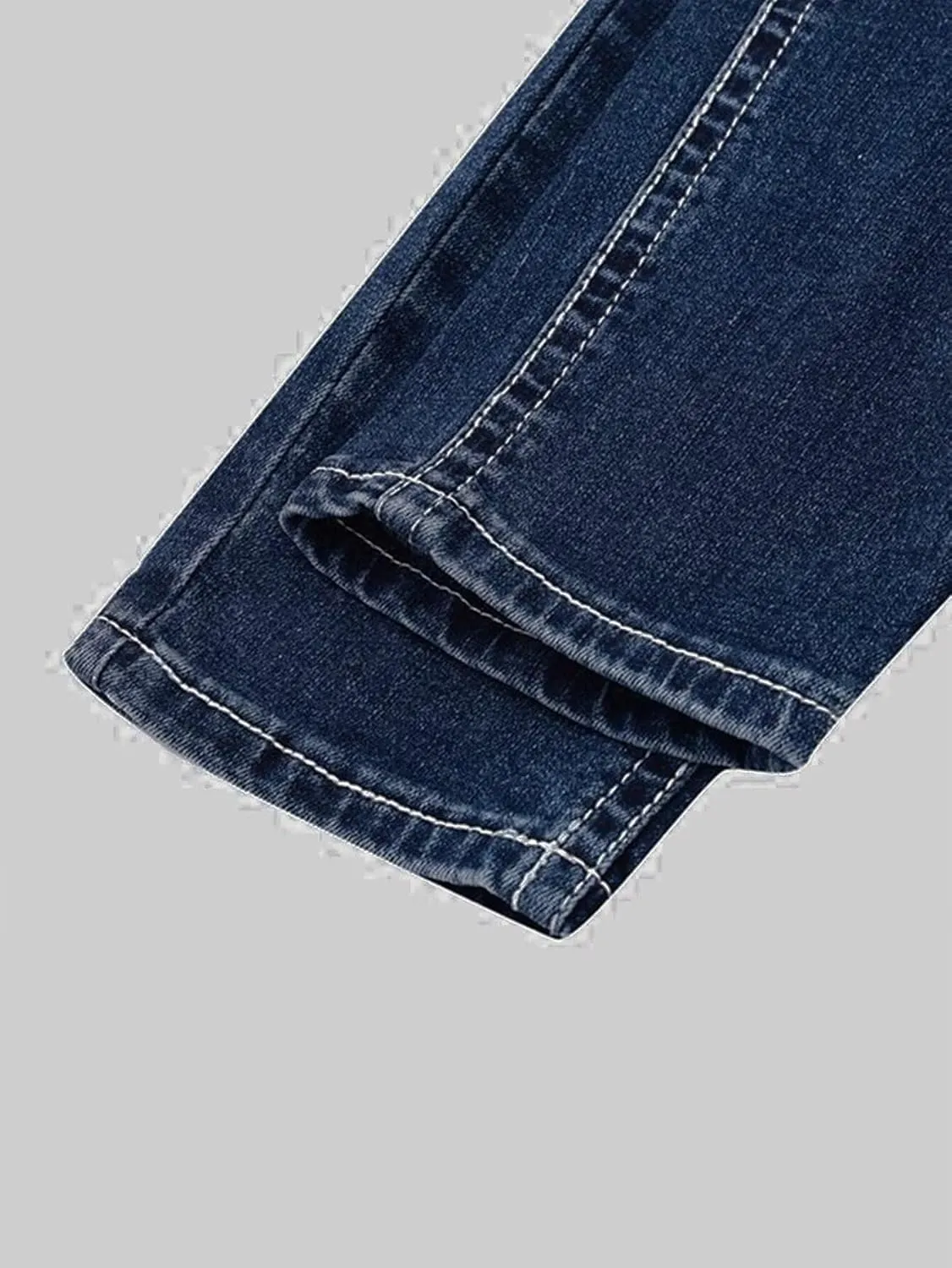 Flamingals Women's Butt Lifting Tummy Control Bootcut Jeans Skinny Leg Mid Rise Stretchy Denim Jeans