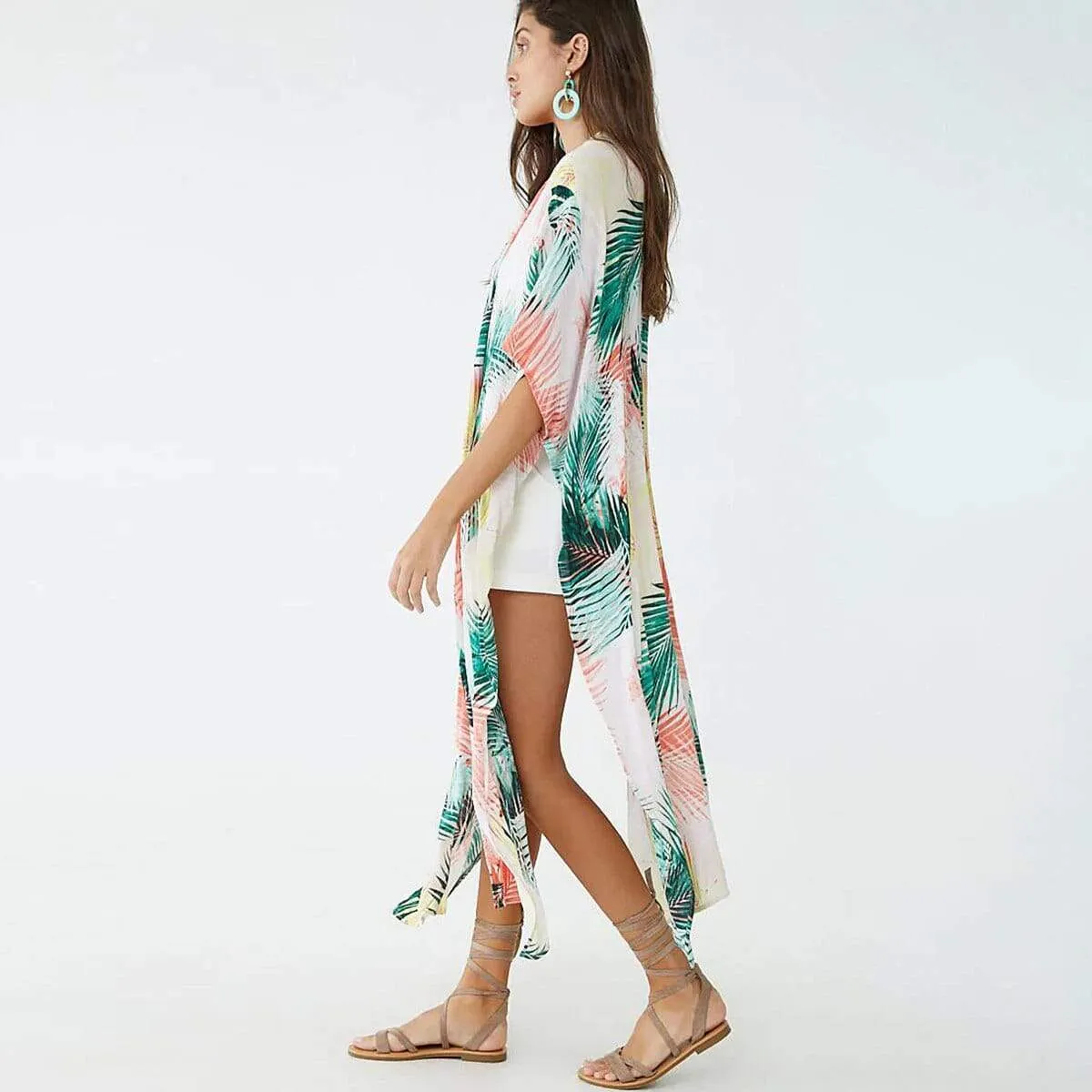 Floral Shawl Elegant Top
