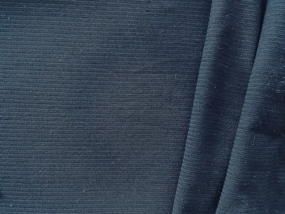 Gucci Tone-on-Tone Soft Black Cotton Blend Knit (Made in Italy)