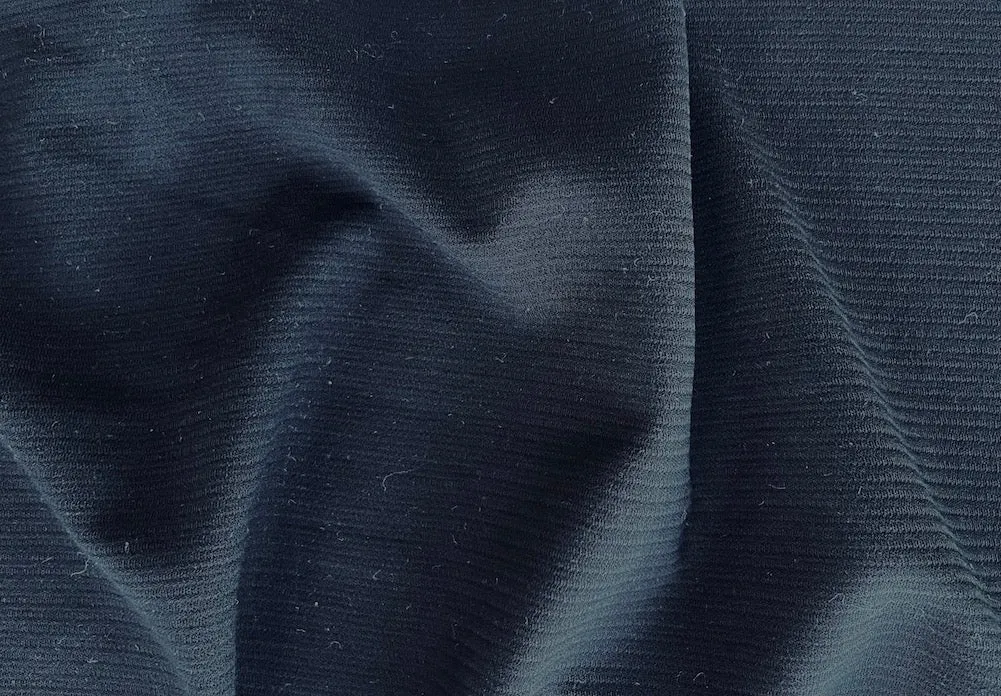 Gucci Tone-on-Tone Soft Black Cotton Blend Knit (Made in Italy)