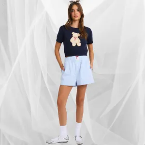 High Waisted Boxy Shorts – 100% Pure Cotton