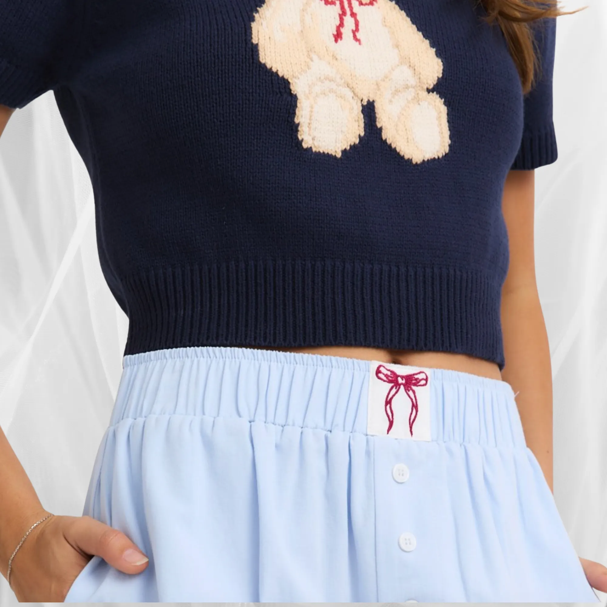 High Waisted Boxy Shorts – 100% Pure Cotton