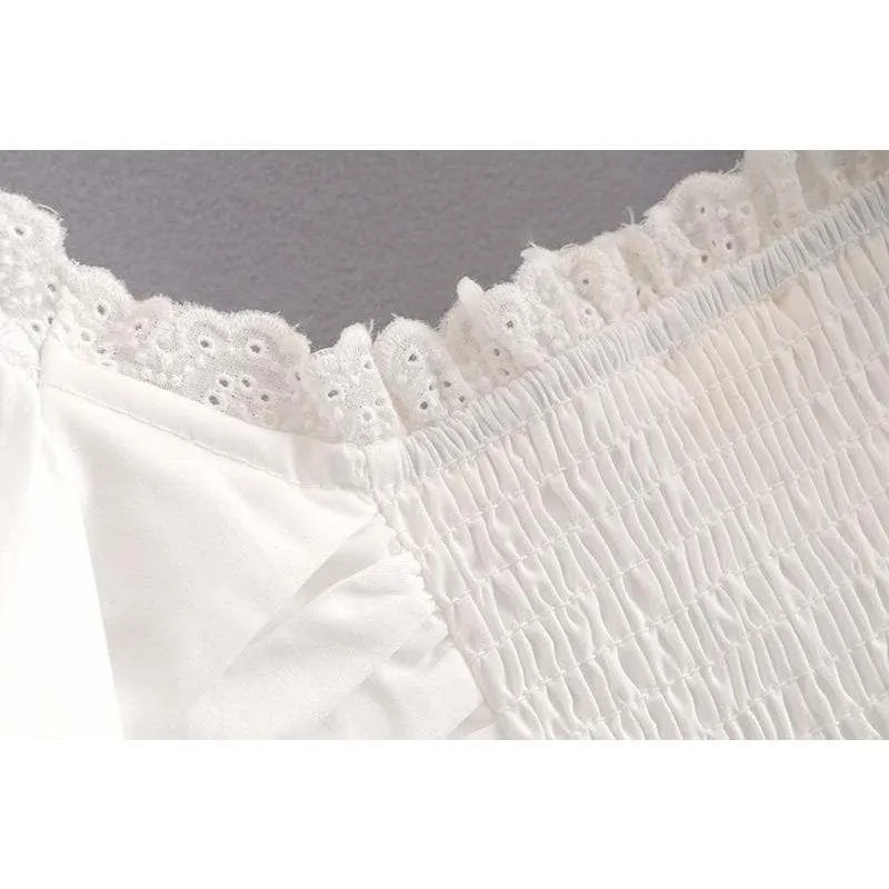 Hollow Out Elegant Crop Top