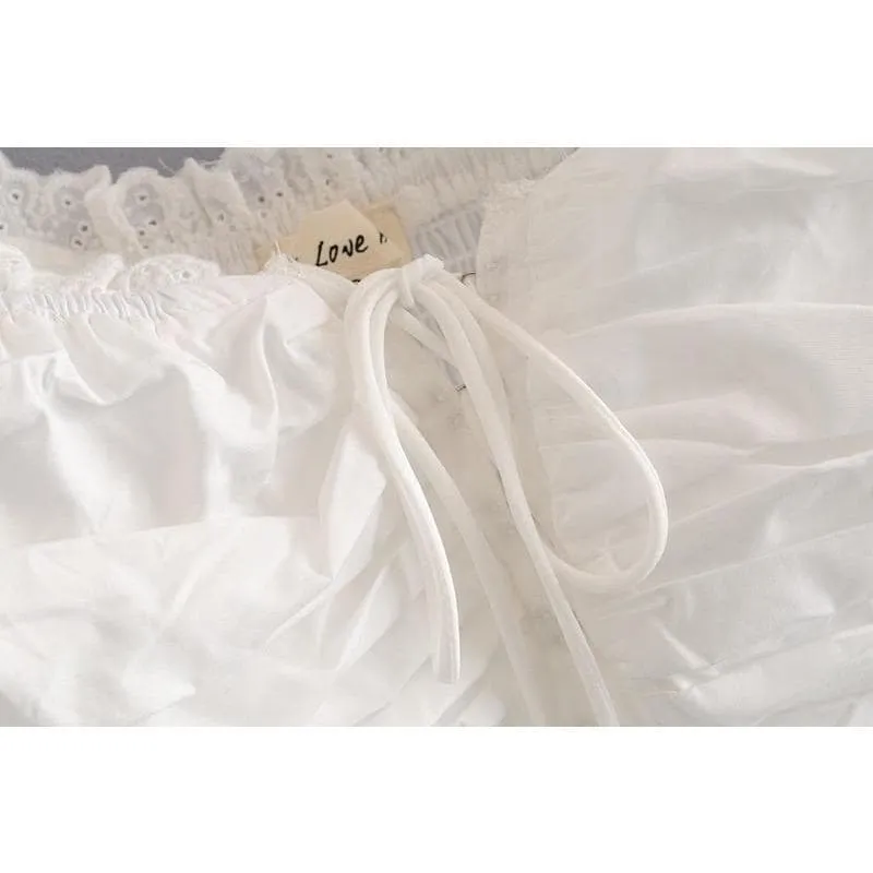 Hollow Out Elegant Crop Top