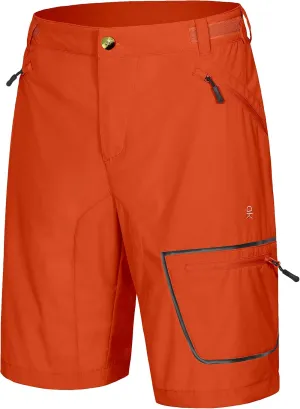 Little Donkey Andy Men's Lightweight Quick Dry Hiking Shorts Breathable Outdoor Cargo Shorts for Fishing Travel Casual