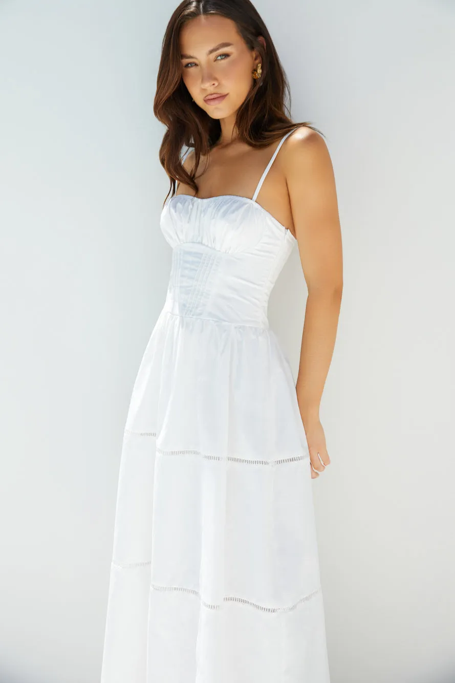 Mandy More Maxi Dress White