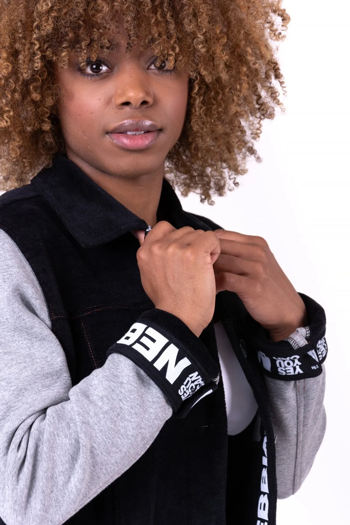 Nebbia Baseball Jacket 686 - Black