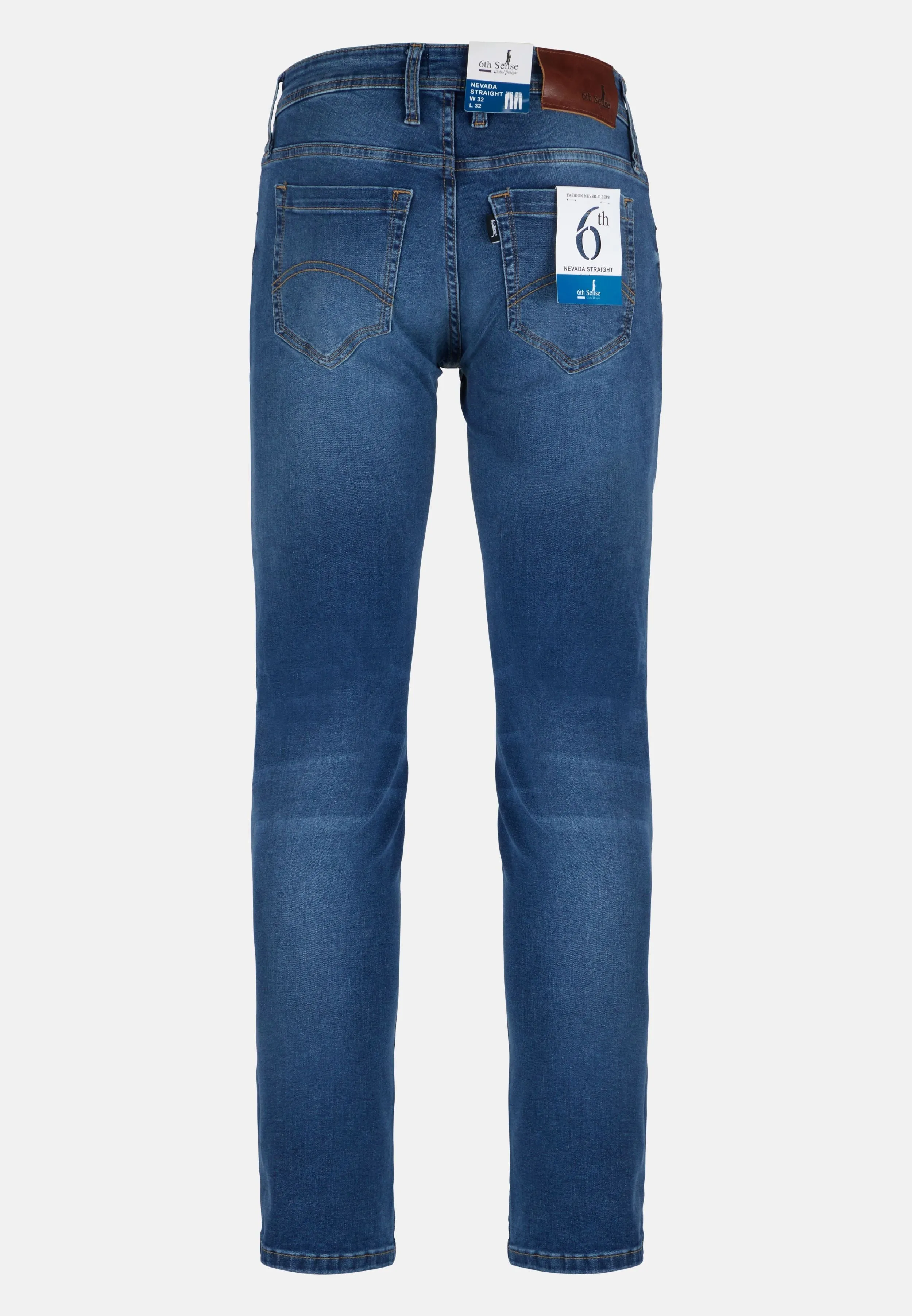 Nevada Lightwash Tapered Jeans