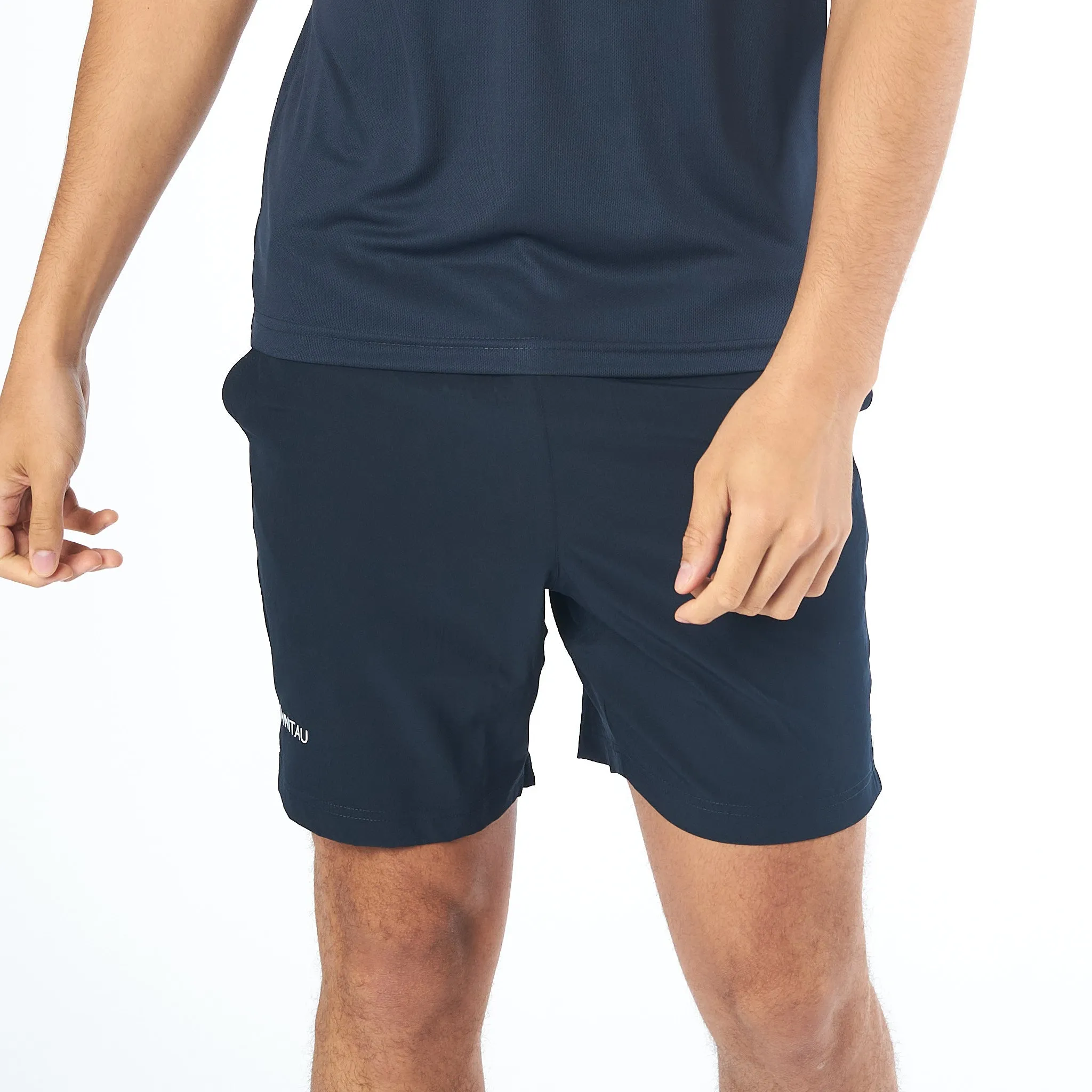 Omnitau Men's Team Sports Breathable Training Shorts - Navy