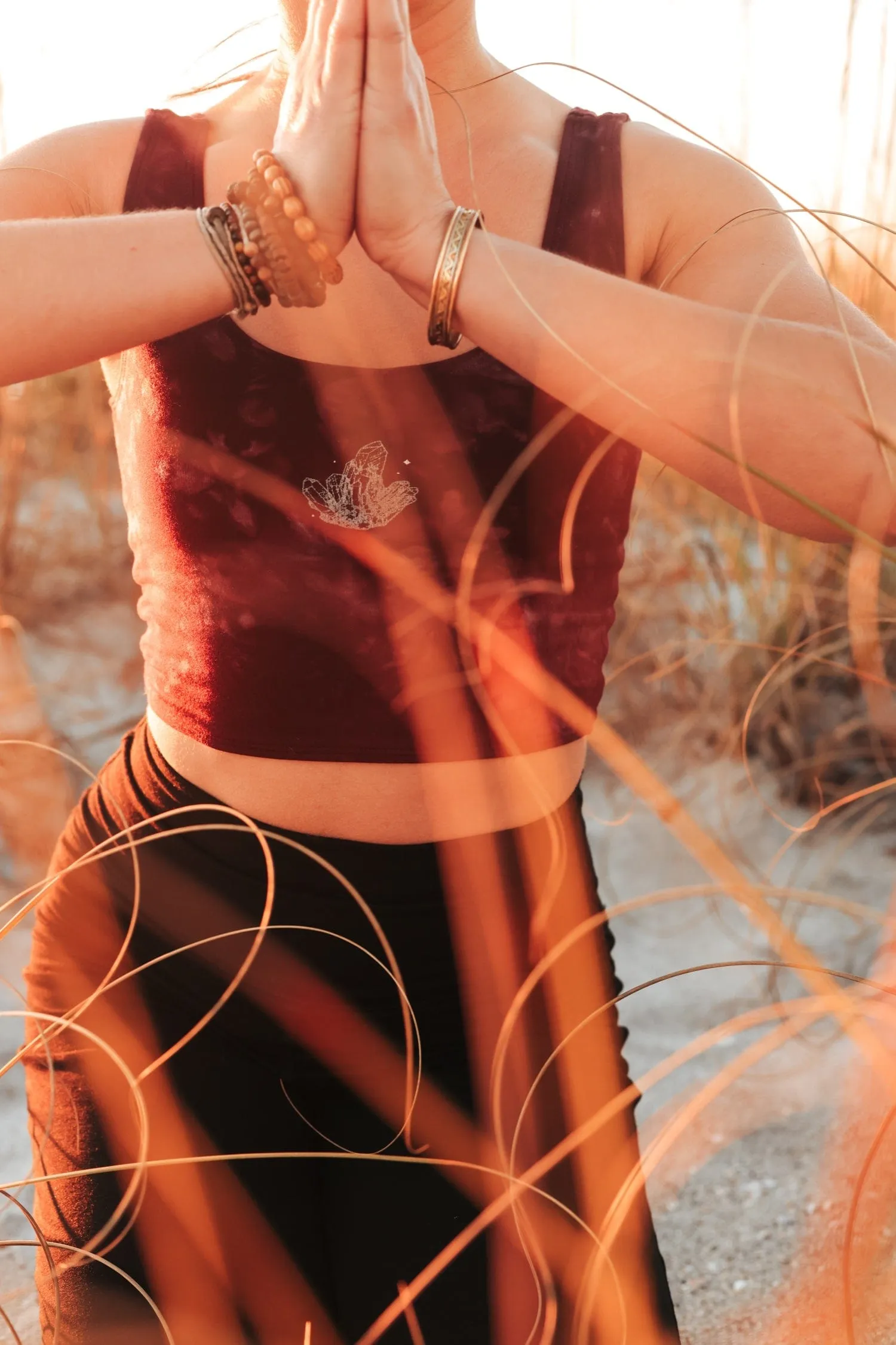 Past Life Yoga Top